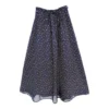 Jupe Longue à Fleurs- 36