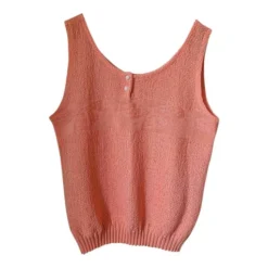 Debardeur En Maille Acrylique Made In France- 38