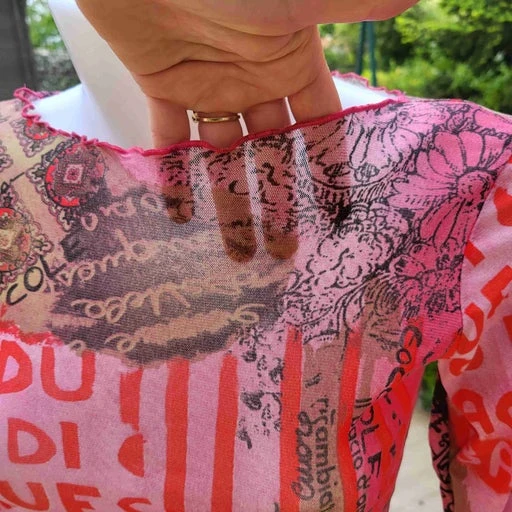 Top Imprimé En Mesh- 36 / 38 3 Top Imprimé En Mesh- 36 / 38 – Image 3