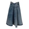 Jupe Midi En Jean- 38 / 40