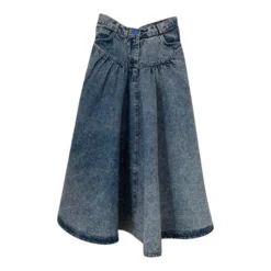 Jupe Midi En Jean- 38 / 40