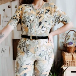 Combinaison à Fleurs- 36 / 38 8 Combinaison à Fleurs- 36 / 38 -Tops Élégants Soldes Boutique 1174970f 0afa 477b 98b7 3f4557842740