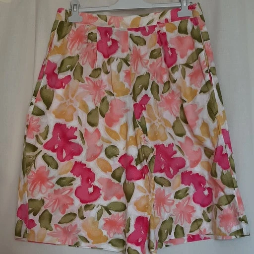 Jupe-culotte à Fleurs- 42 3 Jupe-culotte à Fleurs- 42 – Image 3