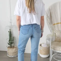 Jean Taille Haute- 34 -Tops Élégants Soldes Boutique 12d3e33d f661 43c4 b072 cf0354132795