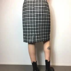 Jupe Pied-de-poule- 38 -Tops Élégants Soldes Boutique 183f1723 082c 4e9d 99a5 f4819bdbe1c1