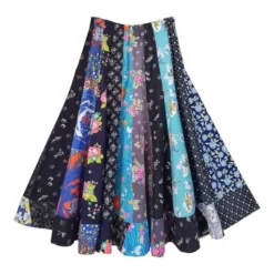 Jupe Patchwork 70's- 34 / 36
