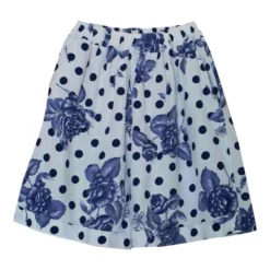 Short à Pois Et Fleurs- 34 / 36