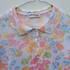 Polo à Fleurs- 40 -Tops Élégants Soldes Boutique 274cf1ae 6bf1 4745 85f1 b4eccb635fc8