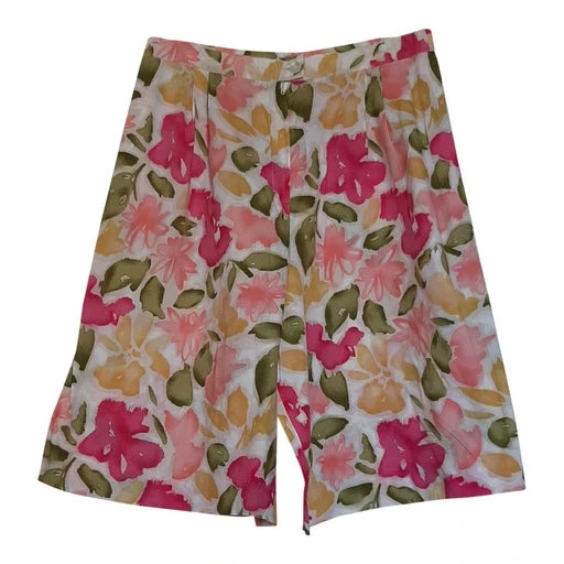 Jupe-culotte à Fleurs- 42 1 Jupe-culotte à Fleurs- 42