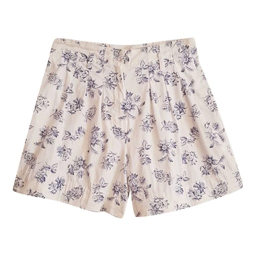 Mini-short à Fleurs- 38 1 Mini-short à Fleurs- 38