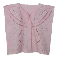 Top En Coton Rose Pâle- 36 / 38