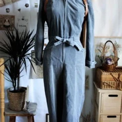 Très Bon état Combinaison Pantalon Grise,- 34 / 36 -Tops Élégants Soldes Boutique 358f47fe aacc 445e b682 657a79ba227e