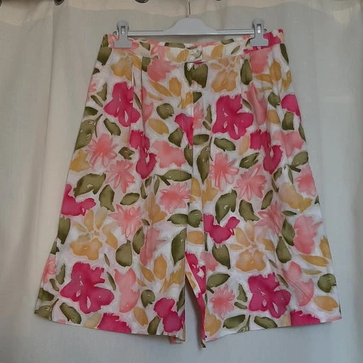Jupe-culotte à Fleurs- 42 2 Jupe-culotte à Fleurs- 42 – Image 2