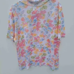 Polo à Fleurs- 40 -Tops Élégants Soldes Boutique 3b3ba4ba 9b49 404d 98ef dc4d650f6e64