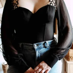 Bustier Noir- 40 / 42 10 Bustier Noir- 40 / 42 -Tops Élégants Soldes Boutique 415b3a21 b6b7 4fb5 a260 5c7365c8a616