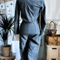 Très Bon état Combinaison Pantalon Grise,- 34 / 36 -Tops Élégants Soldes Boutique 45c4c367 f4d8 4651 87a6 320f5dd7261e