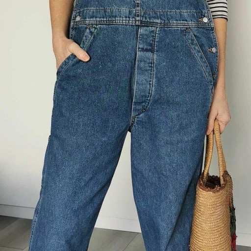 Salopette En Jean- 40 / 42 4 Salopette En Jean- 40 / 42 – Image 4