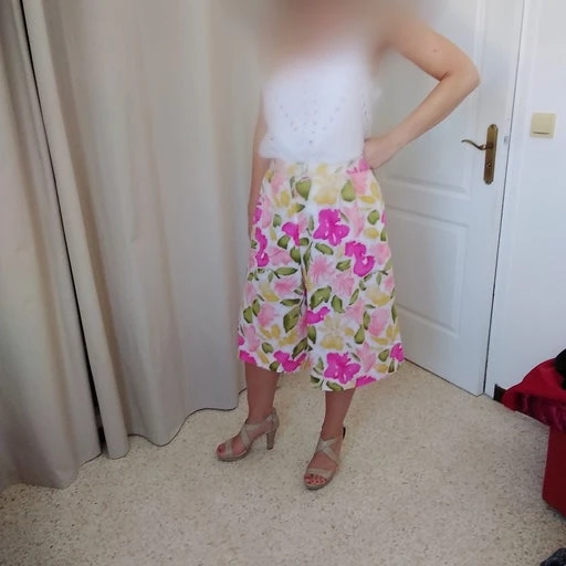 Jupe-culotte à Fleurs- 42 6 Jupe-culotte à Fleurs- 42 – Image 6