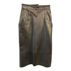 Jupe En Cuir- 36