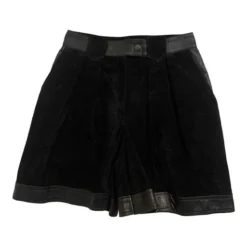 Short En Daim Et Cuir- 34