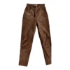 Pantalon En Cuir- 34