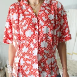 Chemise à Motifs 80's- 38 / 40 -Tops Élégants Soldes Boutique 8def65f4 655e 45e2 abd1 8e116bc9eb0a