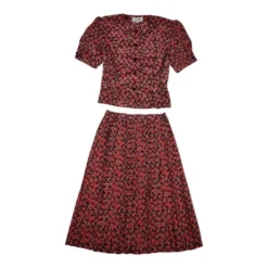 Ensemble Jupe à Fleurs- 38