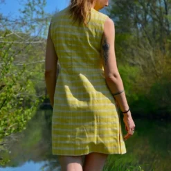 Ensemble à Carreaux- 36 / 38 -Tops Élégants Soldes Boutique Ensemble C3A0 carreaux 14