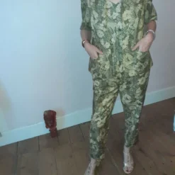 Ensemble à Fleurs- 36 / 38 -Tops Élégants Soldes Boutique Ensemble a fleurs 54