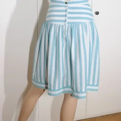 Jupe à Rayures- 34 / 36 -Tops Élégants Soldes Boutique Jupe C3A0 rayures 3