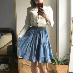 Jupe à Volants- 36 / 38 -Tops Élégants Soldes Boutique Jupe C3A0 volants 3