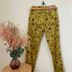Pantalon à Fleurs- 36 / 38 -Tops Élégants Soldes Boutique Pantalon a fleurs 21