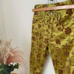 Pantalon à Fleurs- 36 / 38 -Tops Élégants Soldes Boutique Pantalon a fleurs 22