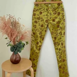 Pantalon à Fleurs- 36 / 38 -Tops Élégants Soldes Boutique Pantalon a fleurs 23
