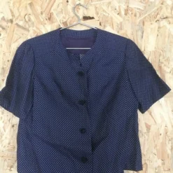 Tailleur Jupe à Pois- 38 -Tops Élégants Soldes Boutique Tailleur jupe C3A0 pois 2