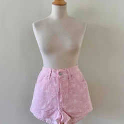 Mini Short Vichy Et Fleurs- 34 8 Mini Short Vichy Et Fleurs- 34 -Tops Élégants Soldes Boutique a99a1b7a ffbe 438c 8f4f 5f089edafe60