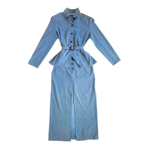 Ensemble Jupe Bleu- 38 / 40 1 Ensemble Jupe Bleu- 38 / 40