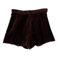 Mini-short En Velours- 34 / 36