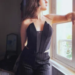 Bustier Noir- 38 -Tops Élégants Soldes Boutique b2e5ab2a cf11 462c b52e 85b8919f5ee6