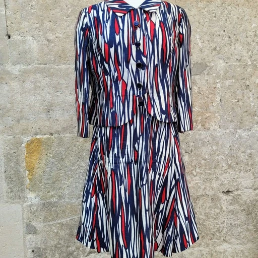 Ensemble Jupe 60's- 38 / 40 2 Ensemble Jupe 60's- 38 / 40 – Image 2