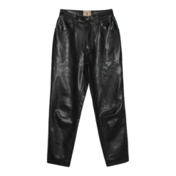 Pantalon En Simili Cuir- 36 / 38