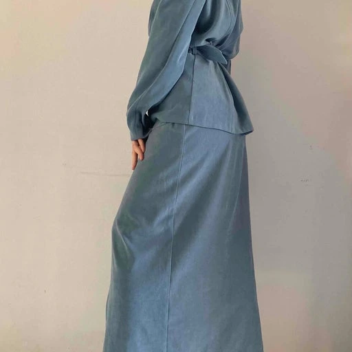 Ensemble Jupe Bleu- 38 / 40 3 Ensemble Jupe Bleu- 38 / 40 – Image 3