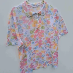 Polo à Fleurs- 40 -Tops Élégants Soldes Boutique bc6297eb 0eed 419c ac86 d36ed2c9b20c