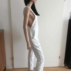 Salopette Blanche- 38 / 40 -Tops Élégants Soldes Boutique bc94083f 1a61 445e a890 0b8a78b247c9