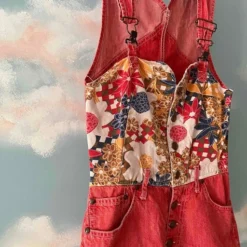 Salopette Short à Fleurs- 40 -Tops Élégants Soldes Boutique d7396e5e e8e4 4cd6 be53 1598950a846d