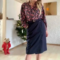 Jupe Portefeuille En Laine- 42 -Tops Élégants Soldes Boutique dcff8b58 f462 4bf8 bafd d352d6db4cde