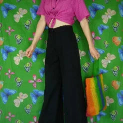 Flare Taille Haute- 38 -Tops Élégants Soldes Boutique e53c902d 84e6 4071 b09e a11b37f4a9d3