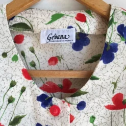 Blouse à Fleurs 80's- 38 -Tops Élégants Soldes Boutique ec46ea2c 83b2 4dd4 8424 37960f47725f