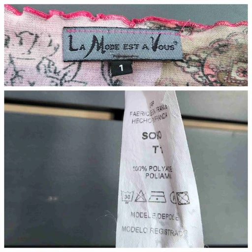 Top Imprimé En Mesh- 36 / 38 6 Top Imprimé En Mesh- 36 / 38 – Image 6