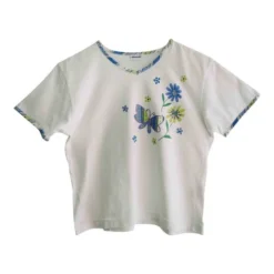 T-shirt à Fleurs- 38